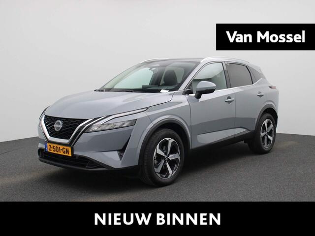 Nissan QASHQAI 1.3 MHEV Xtronic N-Connecta 158pk | Automaat | Navigatie | Panoramadak | 360 Graden Camera | Apple CarPlay & Android Auto | 1800KG Trekgewicht