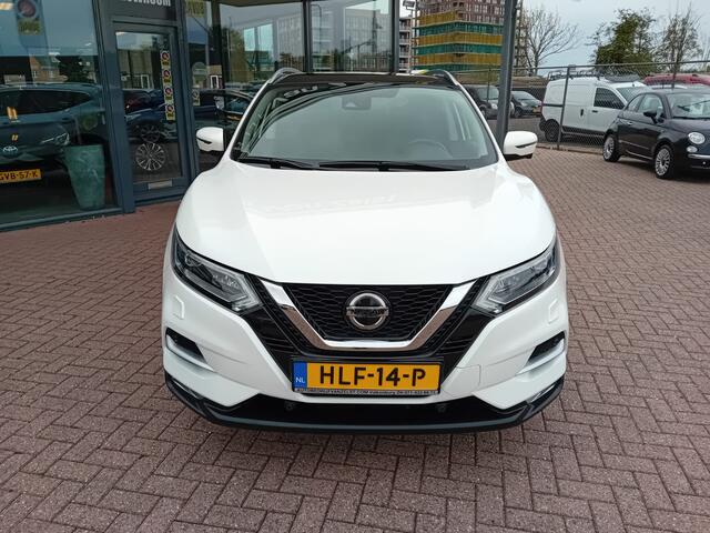 Nissan QASHQAI 1.3 DIG-T Premium Edition Automaat, Airco(automatisch), Carplay, Navigatie, Bluetooth, 360 camera, Parkeersensoren Cruise control, Rijbaandetector, Stoelverwarming, Panorama dak, Keyless, Lederen interieur, Zeer mooie auto, BOVAG