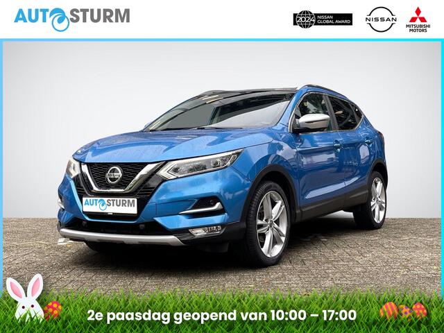 Nissan QASHQAI 1.3 DIG-T N-Motion 160pk | Panoramadak | Apple Carplay/Android Auto | LED Koplampen | 19'' Velgen | Premium Kleur | Rijklaarprijs!