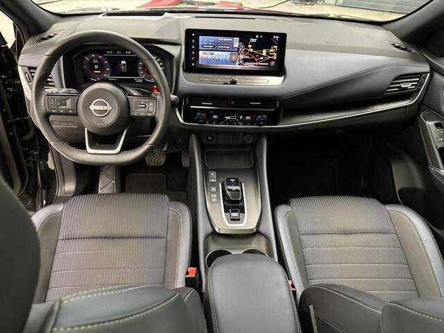 Nissan QASHQAI 1.5 e-Power Tekna / Dakrails / Panorama dak / Rondomzichtcamera / Navigatiesysteem full map / Parkeersensoren voor + achter / Lichtmetalen velgen 19" / Draadloze telefoonlader / Apple Car Play & Android Auto / Automatische airco