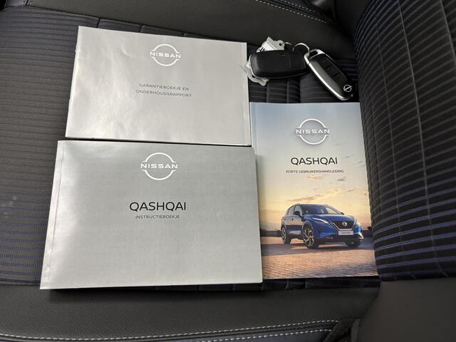 Nissan QASHQAI 1.5 e-Power Tekna / Dakrails / Panorama dak / Rondomzichtcamera / Navigatiesysteem full map / Parkeersensoren voor + achter / Lichtmetalen velgen 19" / Draadloze telefoonlader / Apple Car Play & Android Auto / Automatische airco