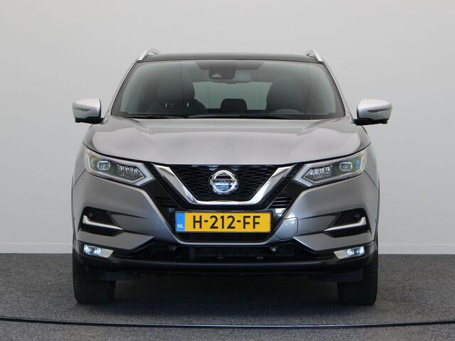 Nissan QASHQAI 1.3 DIG-T Tekna + | 1e eigenaar | ABD dealeronderhouden | Lederen bekleding | Panoramadak | 360 camera | Vol LED | Navigatie |