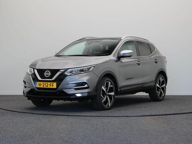 Nissan QASHQAI 1.3 DIG-T Tekna + | 1e eigenaar | ABD dealeronderhouden | Lederen bekleding | Panoramadak | 360 camera | Vol LED | Navigatie |