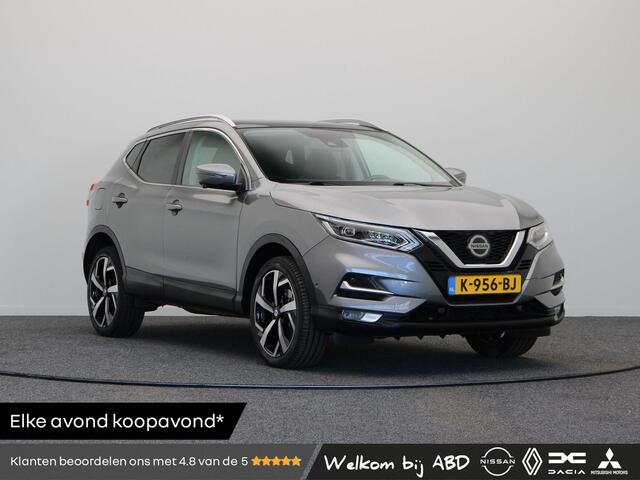 Nissan QASHQAI 1.3 DIG-T Tekna | Halflederen bekleding | Panoramadak | 360 camera | Vol LED | Navigatie |