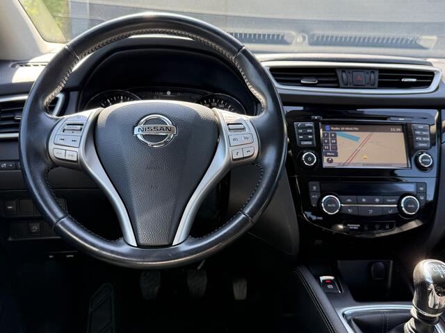 Nissan QASHQAI 1.2 Business Edition Panodak,Trekhaak,Navi,360 Camera,Stoelverwarming,Leder,116pk,Pdc V+A,Nieuwe Apk bij Aflevering