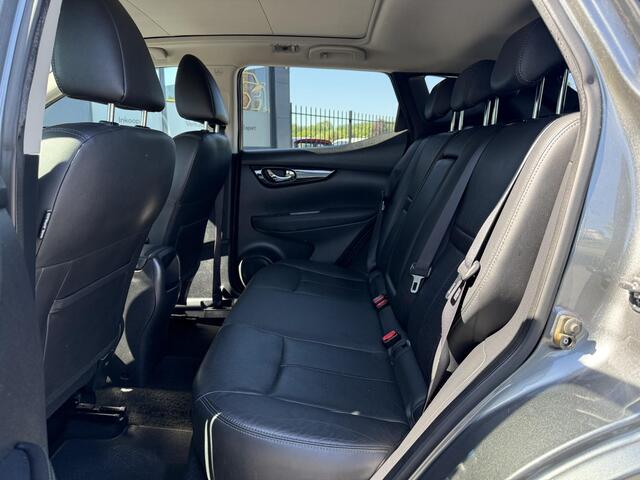 Nissan QASHQAI 1.2 Business Edition Panodak,Trekhaak,Navi,360 Camera,Stoelverwarming,Leder,116pk,Pdc V+A,Nieuwe Apk bij Aflevering