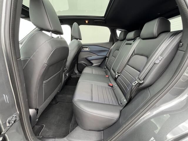Nissan QASHQAI 1.3 MHEV Xtronic Tekna Automaat / Trekhaak (Trekgewicht 1.800kg) / Panorama-dak / 360° Camera / Head-Up Display / Keyless Entry & Start / Apple Carplay & Android Auto / Adaptieve Cruise Control / Navigatie full map / Elektrische Achterklep /