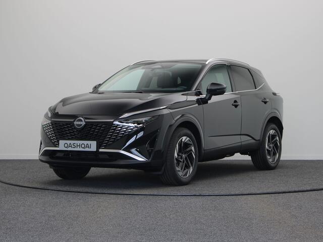 Nissan QASHQAI N-Connecta + Panoramisch glazen dak + Cold Pack Mild-Hybrid 140 | 12.3" TFT digitale cockpit | Audiosysteem met DAB, Apple Carplay & Android Auto, USB-aansluiting, stuurwielbediening en 6 luidsprekers | Blind Spot Warning & Intervention (BSW + BSI)