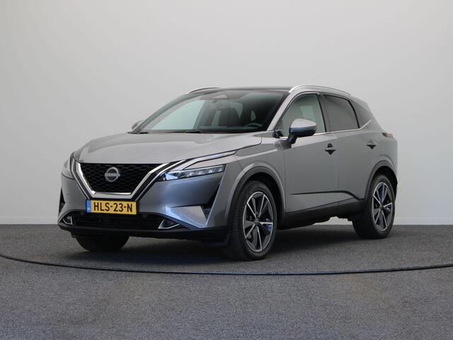 Nissan QASHQAI 1.3 MHEV Xtronic Tekna | Stoel, Stuur en Voorruitverwarming | Head-up Display | Glazen Dak | Elektrische Achterklep met Voetsensor |