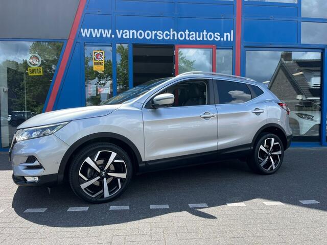 Nissan QASHQAI 1.3DiG-T 160pk Tekna Panodak Navi Carplay Led Airco(ECC)