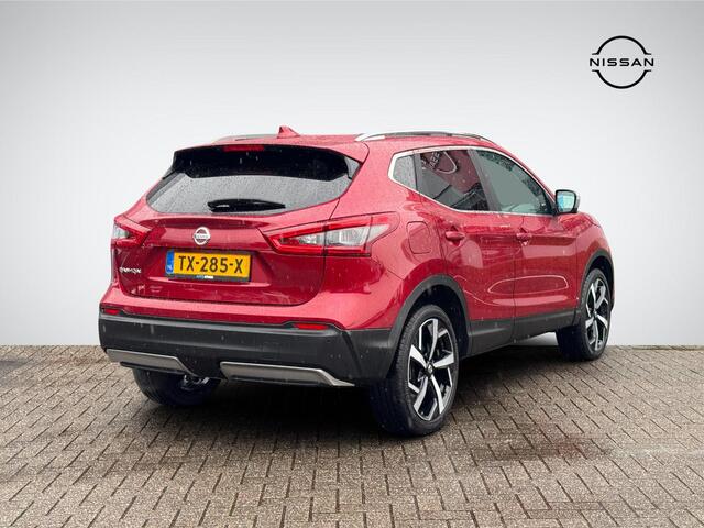 Nissan QASHQAI 1.2 Tekna + | Panoramadak | Nappa Leder | BOSE Audio | Geheugenstoel | Navigatie | 360° Camera | Stoelverwarming | Rijklaarprijs!