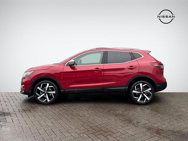 Nissan QASHQAI 1.2 Tekna + | Panoramadak | Nappa Leder | BOSE Audio | Geheugenstoel | Navigatie | 360° Camera | Stoelverwarming | Rijklaarprijs!