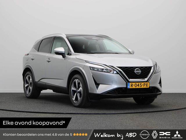 Nissan QASHQAI 140pk MHEV N-Connecta | Adaptieve Cruise Control | Panorama Dak | Parkeersensoren Voor en Achter met Achteruitrijcamera | Draadloos Apple Carplay |