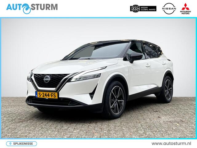 Nissan QASHQAI 1.3 MHEV Xtronic Tekna Cold Pack | Two-Tone Lakkleur | Stuur- + Stoelverwarming | Head-Up Display | Adapt. Cruise Control | Rijklaarprijs!