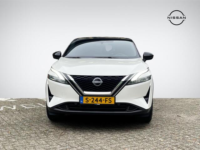 Nissan QASHQAI 1.3 MHEV Xtronic Tekna Cold Pack | Two-Tone Lakkleur | Stuur- + Stoelverwarming | Head-Up Display | Adapt. Cruise Control | Rijklaarprijs!