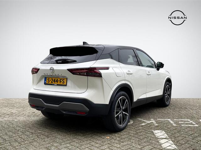 Nissan QASHQAI 1.3 MHEV Xtronic Tekna Cold Pack | Two-Tone Lakkleur | Stuur- + Stoelverwarming | Head-Up Display | Adapt. Cruise Control | Rijklaarprijs!