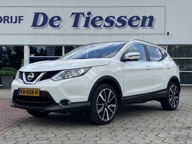 Nissan QASHQAI 1.2 Tekna 116PK Pano, Trekhaak, Cruise, Navi, Rijklaar met beurt & garantie!