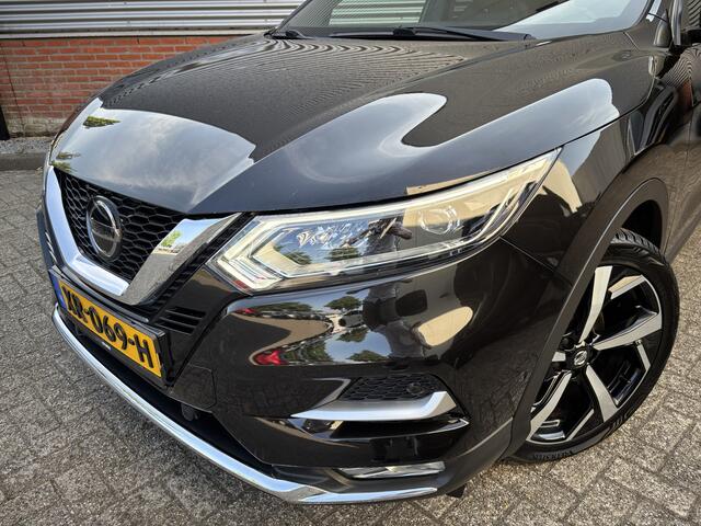 Nissan QASHQAI 1.3 DIG-T Tekna + | Trekhaak | Panodak | Leer | Nav | Memory Stoelen | Keyless | 360 Cam |