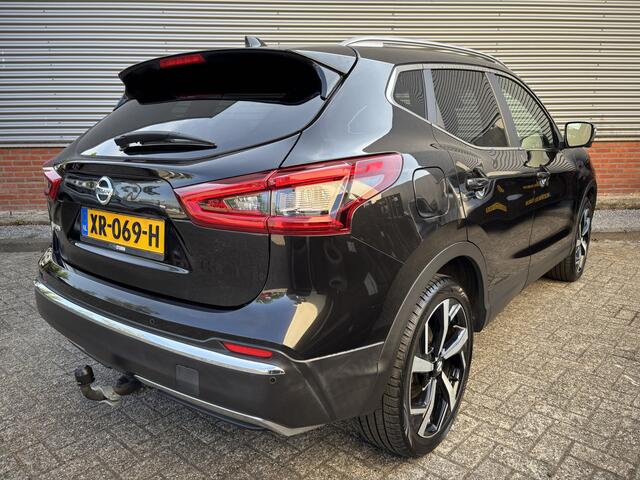 Nissan QASHQAI 1.3 DIG-T Tekna + | Trekhaak | Panodak | Leer | Nav | Memory Stoelen | Keyless | 360 Cam |