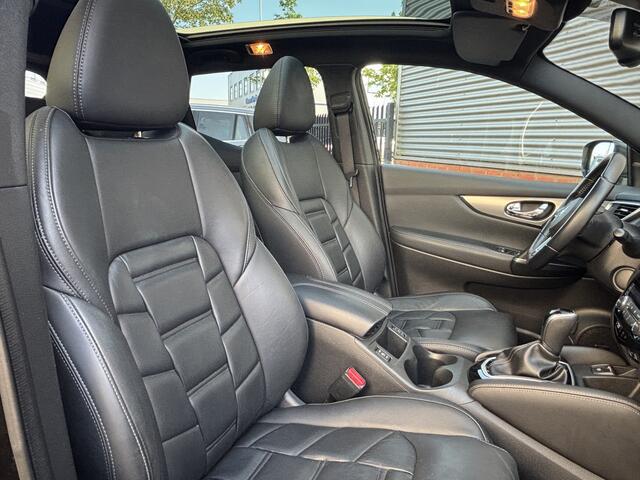 Nissan QASHQAI 1.3 DIG-T Tekna + | Trekhaak | Panodak | Leer | Nav | Memory Stoelen | Keyless | 360 Cam |