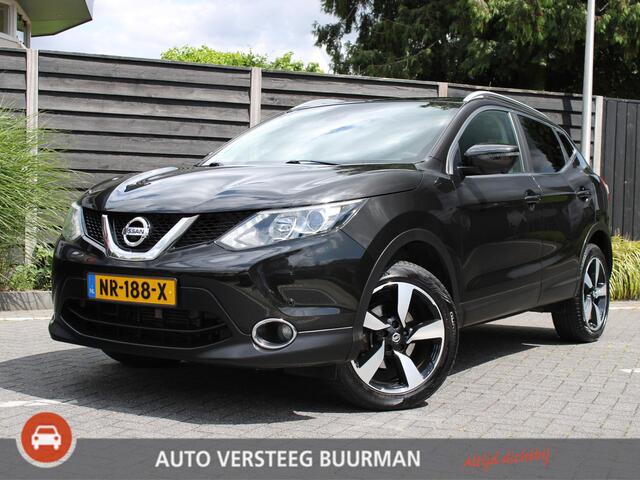 Nissan QASHQAI N-Connecta 1.2 115PK X-Tronic CVT Automaat Navigatie, Rondomzicht Camera, DAB, Panoramadak, Parkeersensoren Voor & Achter