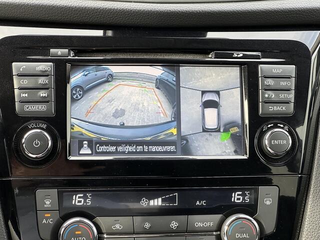Nissan QASHQAI 1.2 N-Connecta | NL Auto/2e Eig./Voll.Historie/360° camera/Pano.Dak/Clima/Cruise/Bluetooth/Trekhaak