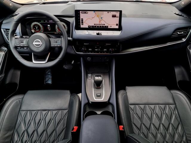 Nissan QASHQAI 1.3 MHEV Xtronic Tekna Plus Automaat / 1800KG Trekgewicht / Panoramadak / Rondomzicht Camera / Cruise Control Adaptief / Lederen Bekleding / Elektr. Achterklep