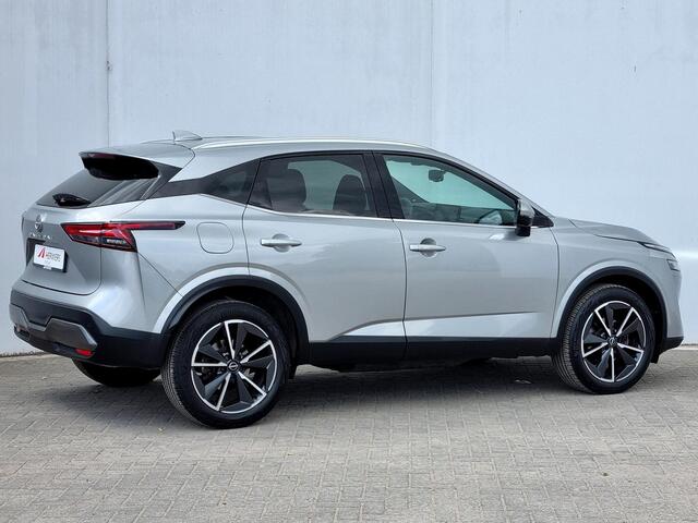 Nissan QASHQAI 1.3 MHEV Xtronic Tekna Plus Automaat / 1800KG Trekgewicht / Panoramadak / Rondomzicht Camera / Cruise Control Adaptief / Lederen Bekleding / Elektr. Achterklep
