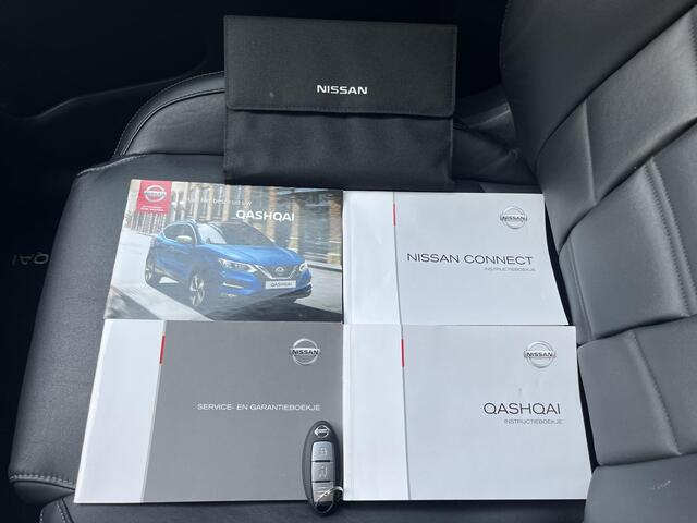 Nissan QASHQAI 1.3 DIG-T Tekna + / Trekhaak (Trekgewicht 1.500kg) / Panorama-dak / 360° Camera / Stoelverwarming voor / Apple Carplay & Android Auto / Cruise- en Climate Control / Keyless Entry & Start / Navigatie full map / Elektrisch verstelbare voorstoelen met geheug