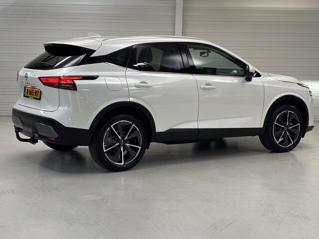 Nissan QASHQAI 1.3 MHEV Xtronic Tekna / Trekhaak / Design Pack / Cold Pack / Rondomzichtcamera / Navigatiesysteem full map / Lichtmetalen velgen 19" / Parkeersensoren voor + achter / Draadloze telefoonlader / Apple Car Play & Android Auto