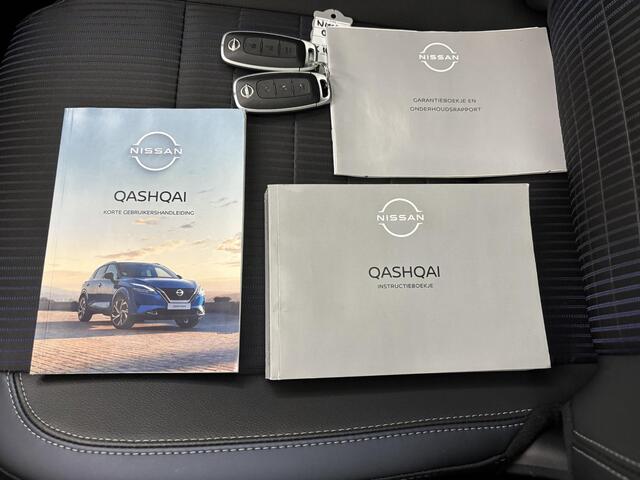 Nissan QASHQAI 1.3 MHEV Xtronic Tekna / Trekhaak / Design Pack / Cold Pack / Rondomzichtcamera / Navigatiesysteem full map / Lichtmetalen velgen 19" / Parkeersensoren voor + achter / Draadloze telefoonlader / Apple Car Play & Android Auto