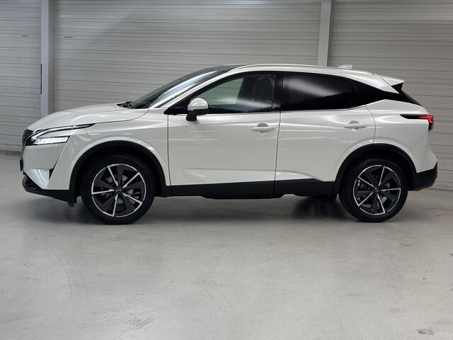 Nissan QASHQAI 1.3 MHEV Xtronic Tekna / Trekhaak / Design Pack / Cold Pack / Rondomzichtcamera / Navigatiesysteem full map / Lichtmetalen velgen 19" / Parkeersensoren voor + achter / Draadloze telefoonlader / Apple Car Play & Android Auto