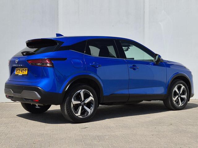 Nissan QASHQAI 1.3 MHEV Xtronic N-Connecta Automaat / Cold Pack / Stuur- en Stoelverwarming / Adaptief CC / Trekgewicht 1800 kg / Rondomzicht camera / Voorruit verwarming / Apple Carplay Android Auto / Navigatie /