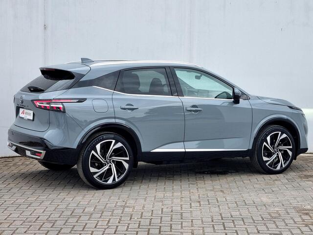Nissan QASHQAI 1.3 MHEV Xtronic Tekna Plus Automaat / 1800KG Trekgewicht / Panoramadak / Rondomzicht Camera / Cruise Control Adaptief / Lederen Bekleding / Elektr. Achterklep