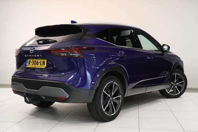 Nissan QASHQAI 1.3 MHEV Xtronic Business Executive | 360 Camera | Leder bekleding | Matrix LED | Panoramadak | Elec Achterklep | Trekhaak |
