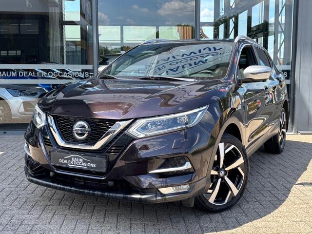 Nissan QASHQAI 1.2 TEKNA + AUTOMAAT LEDER NAVI LMV PDC-360GR PANORAMADAK