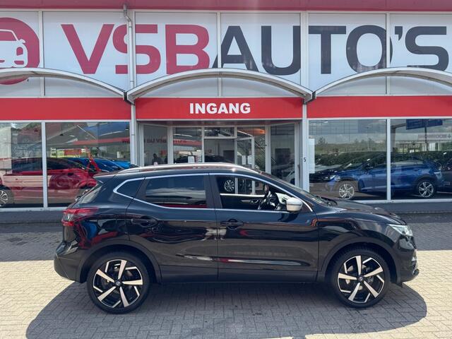 Nissan QASHQAI 1.2 DIG-T TEKNA+ AUT. LEER NAVI PANO-DAK 360-CAMERA AIRCO LMV PDC