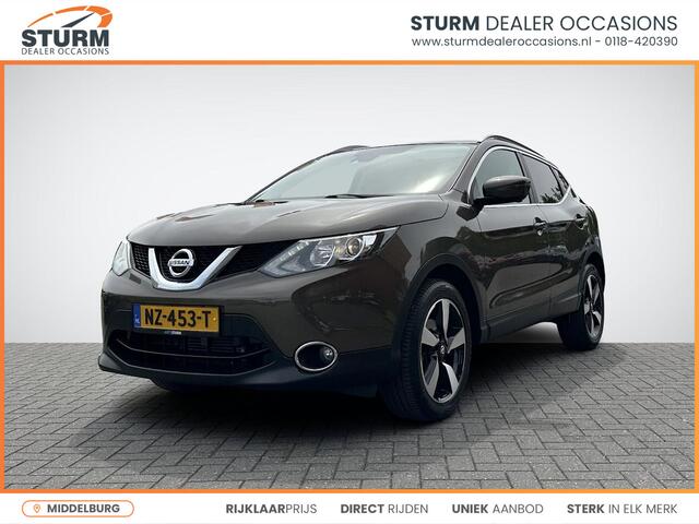 Nissan QASHQAI 1.2 N-Connecta | Navigatie | 360° Camera | Trekhaak | Keyless Entry | Cruise & Climate Control | Rijklaarprijs!