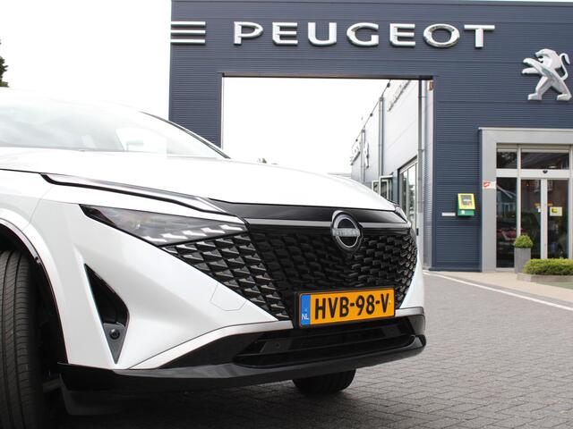 Nissan QASHQAI Tekna Plus 1.3 MHEV 158PK Xtronic Automaat Navigatie, Rondomzichtcamera, Keyless, Panoramadak, Leder, Elektrische Kofferbak, Stoelverwarming, Massage