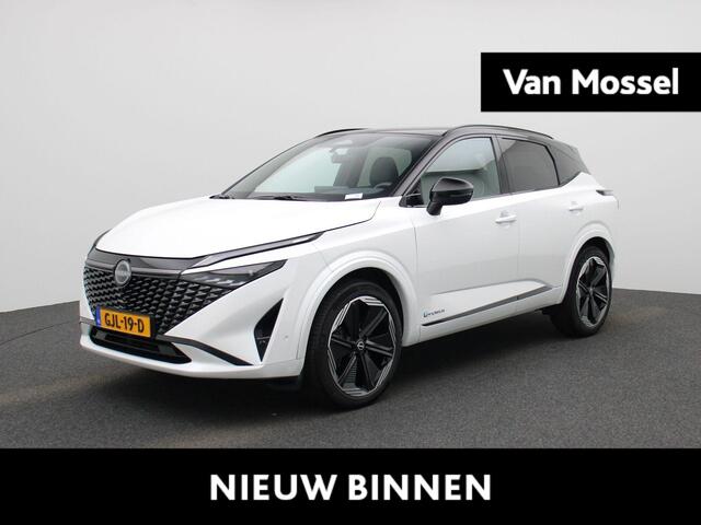 Nissan QASHQAI 1.5 e-Power N-Design | Stoelverwarming | Apple Carplay & Android Auto | Leder | 360 camera | DAB | LMV | NAVI