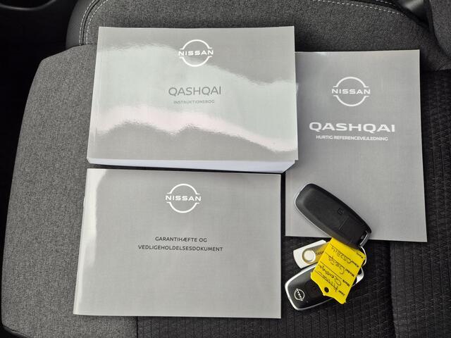 Nissan QASHQAI 1.3 MHEV Xtronic N-Connecta Automaat / Cold Pack / Nieuw Model / Facelift / Stuur- Stoel en voorruit verwarming / Adaptief cruise control / Rondomzicht camera / Trekgewicht 1800 kg / Apple Carplay Android Auto /