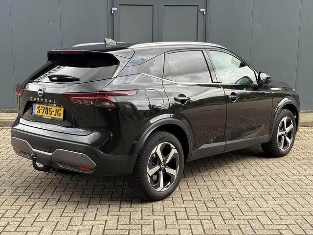 Nissan QASHQAI 1.3 MHEV Xtronic N-Connecta / Trekhaak ( 1800 KG trekgewicht) / Panoramadak / All Season banden / 360 Graden Camera / Apple Carplay / Adaptieve Cruise Control / Navigatie