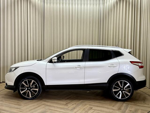 Nissan QASHQAI 1.2 Tekna *Panodak* Leder / Stoelverwarming / Keyless / 360 Camera / Navigatie / Cruise / 19'' LMV