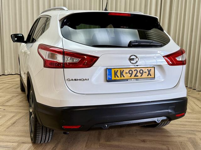 Nissan QASHQAI 1.2 Tekna *Panodak* Leder / Stoelverwarming / Keyless / 360 Camera / Navigatie / Cruise / 19'' LMV