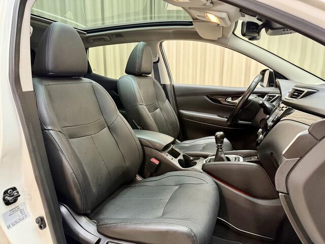 Nissan QASHQAI 1.2 Tekna *Panodak* Leder / Stoelverwarming / Keyless / 360 Camera / Navigatie / Cruise / 19'' LMV