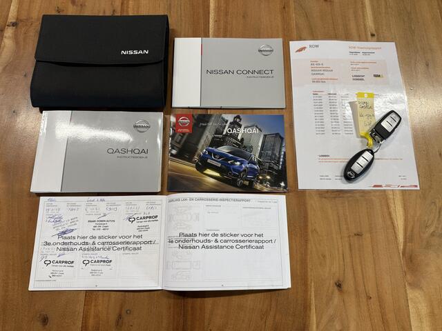 Nissan QASHQAI 1.2 Tekna *Panodak* Leder / Stoelverwarming / Keyless / 360 Camera / Navigatie / Cruise / 19'' LMV