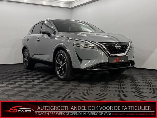 Nissan QASHQAI 1.5 e-Power Tekna Plus Pano, Half leder, 360 Camera, Navi, Elektrische achterklep, Rijstrook correctie, Virtual desk