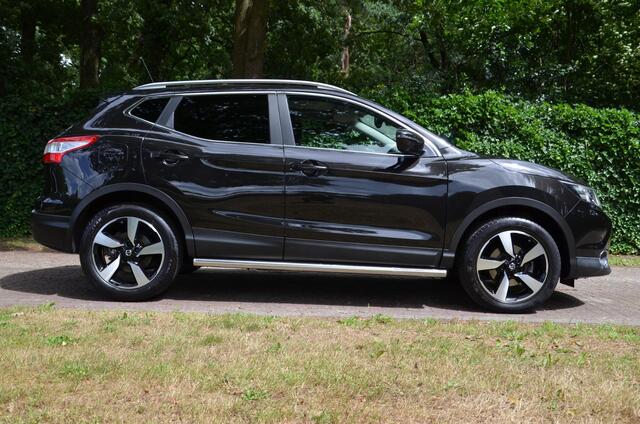Nissan QASHQAI 1.2 Business Edition Ecc/Navi/Rondomzicht-Camera/Cr-Controle/Panorama-Dak/18-Inch Lmv/Privacy-Glass/Led/Trekhaak/Side-bars