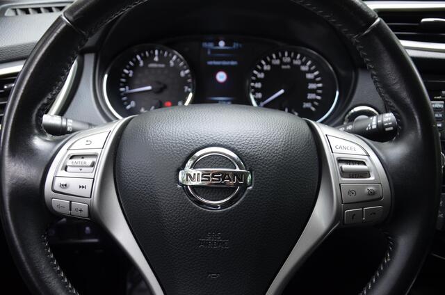 Nissan QASHQAI 1.2 Business Edition Ecc/Navi/Rondomzicht-Camera/Cr-Controle/Panorama-Dak/18-Inch Lmv/Privacy-Glass/Led/Trekhaak/Side-bars