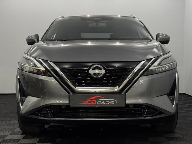 Nissan QASHQAI 1.5 e-Power Tekna Plus Pano, Half leder, 360 Camera, Navi, Elektrische achterklep, Rijstrook correctie, Virtual desk